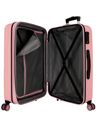 3941221 ABS SUITCASE 65CM. 4W. MOVOM LUGGAGE NUDE